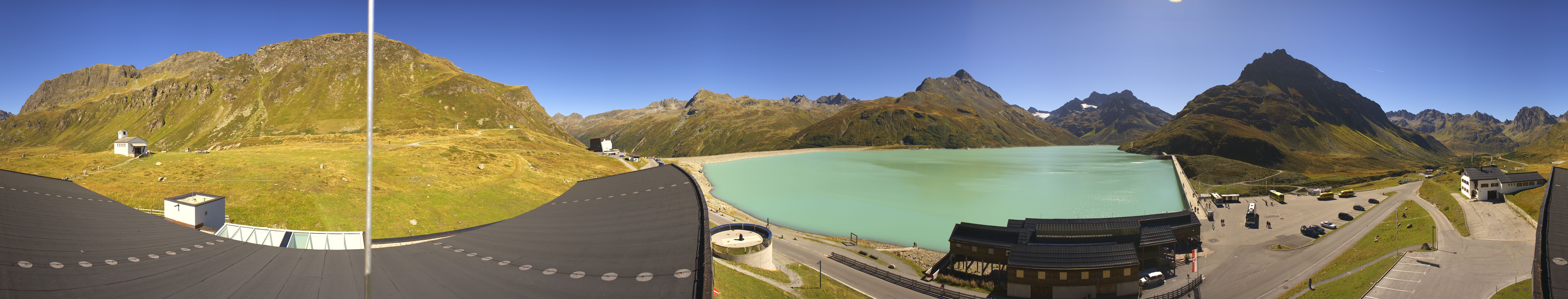 Archived image Webcam Silvretta barrier lake