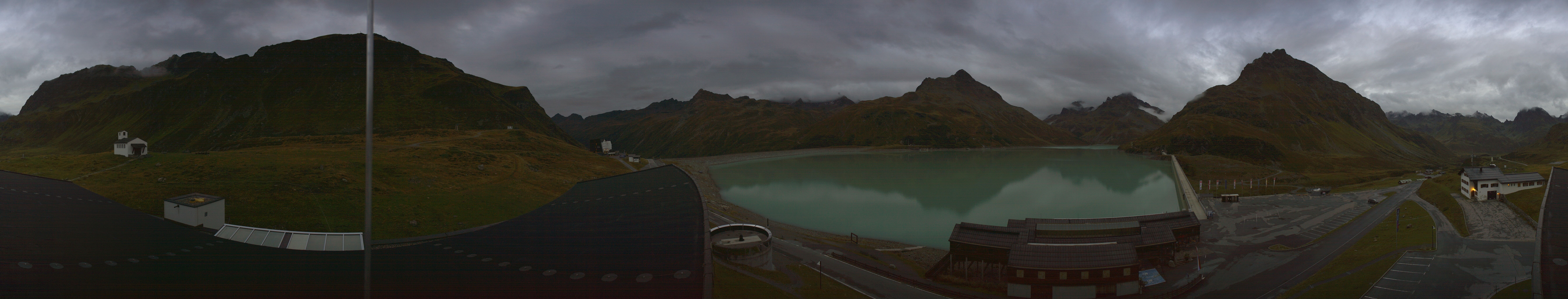 Archived image Webcam Silvretta barrier lake