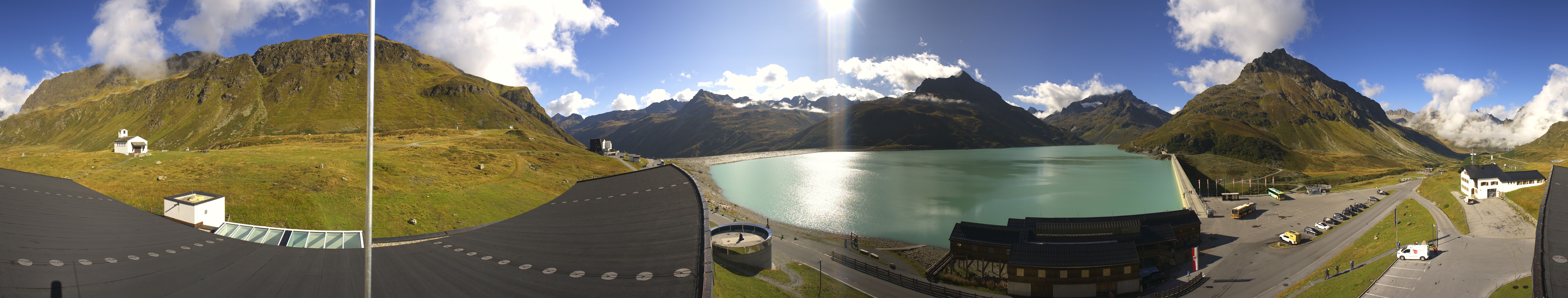 Archived image Webcam Silvretta barrier lake