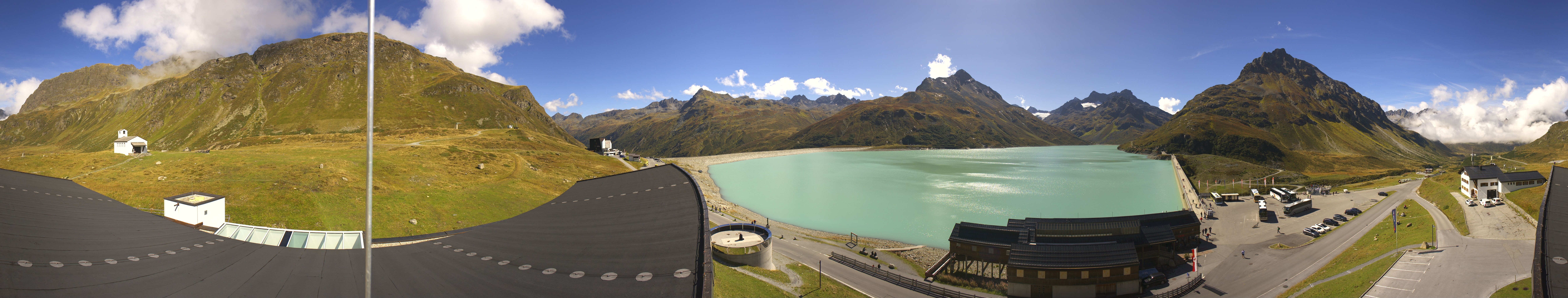 Archived image Webcam Silvretta barrier lake