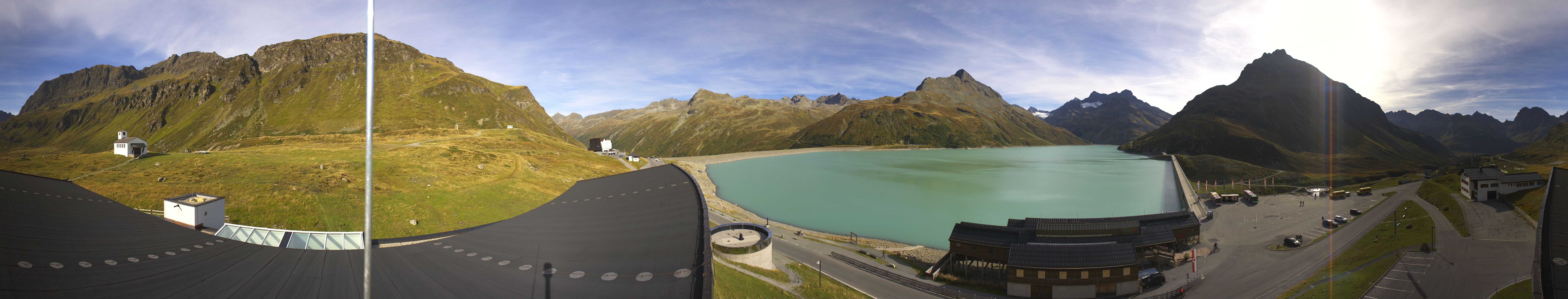 Archived image Webcam Silvretta barrier lake