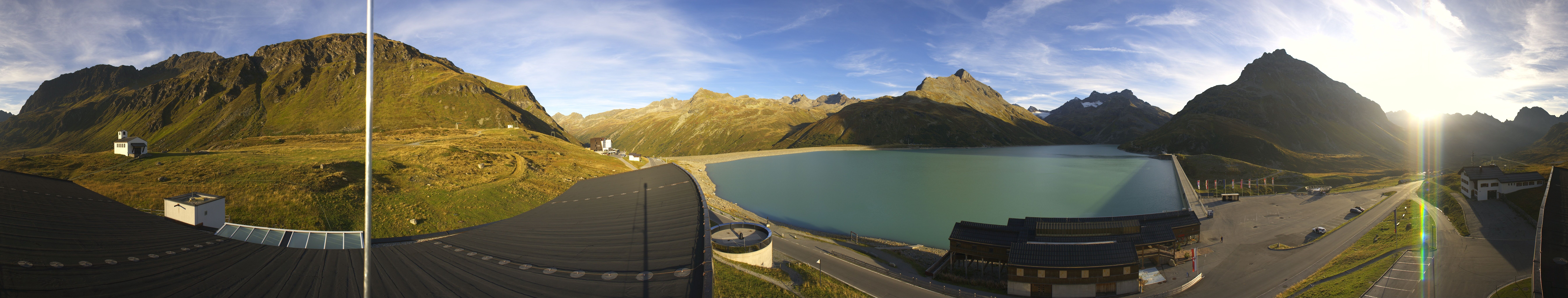 Archived image Webcam Silvretta barrier lake