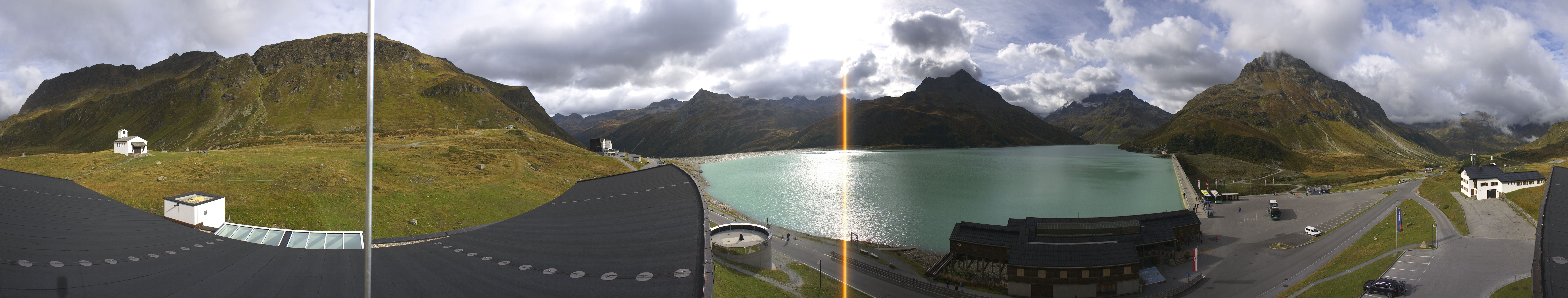 Archived image Webcam Silvretta barrier lake