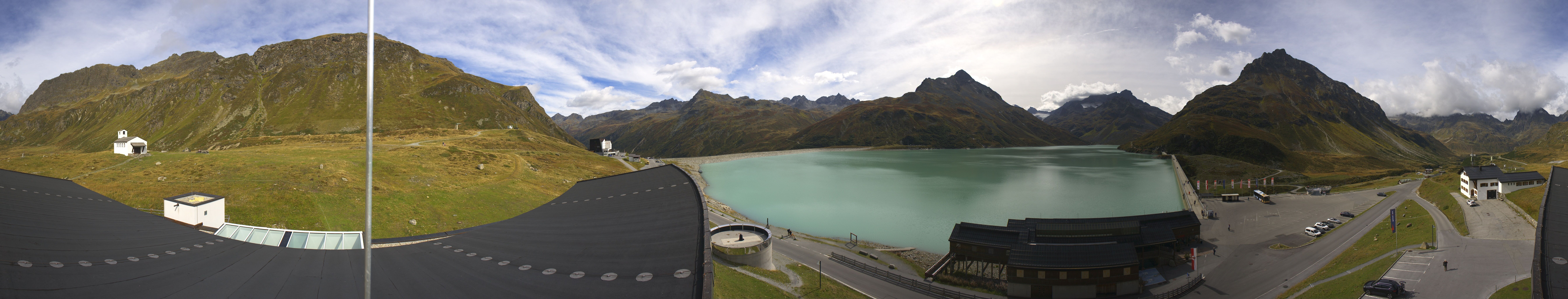 Archived image Webcam Silvretta barrier lake