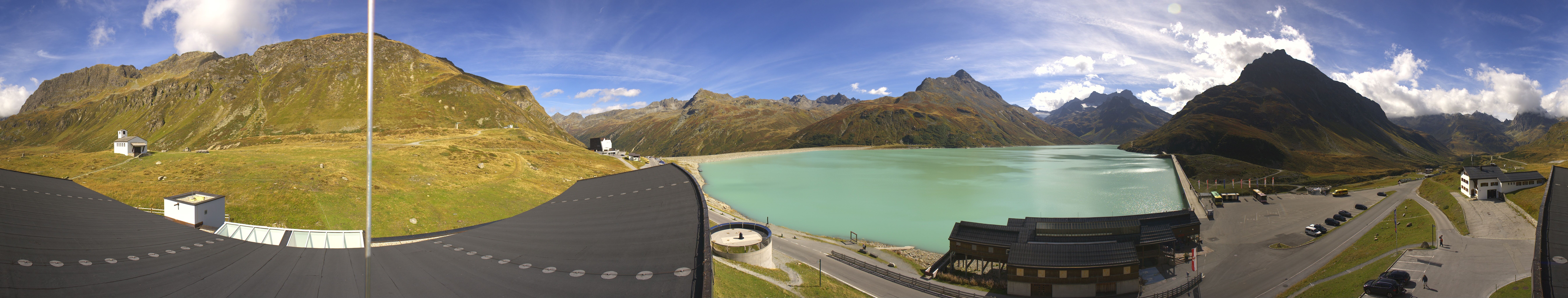 Archived image Webcam Silvretta barrier lake