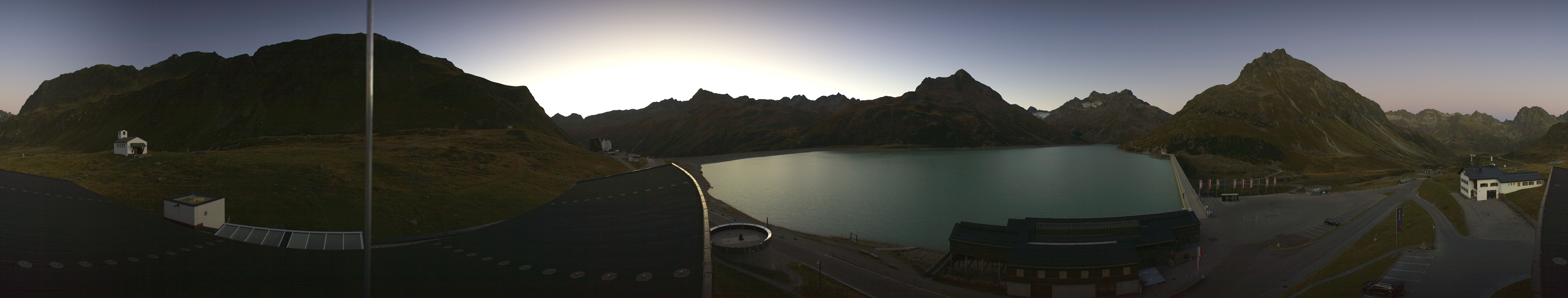 Archiv Foto Webcam Bielerhöhe: Silvretta Stausee