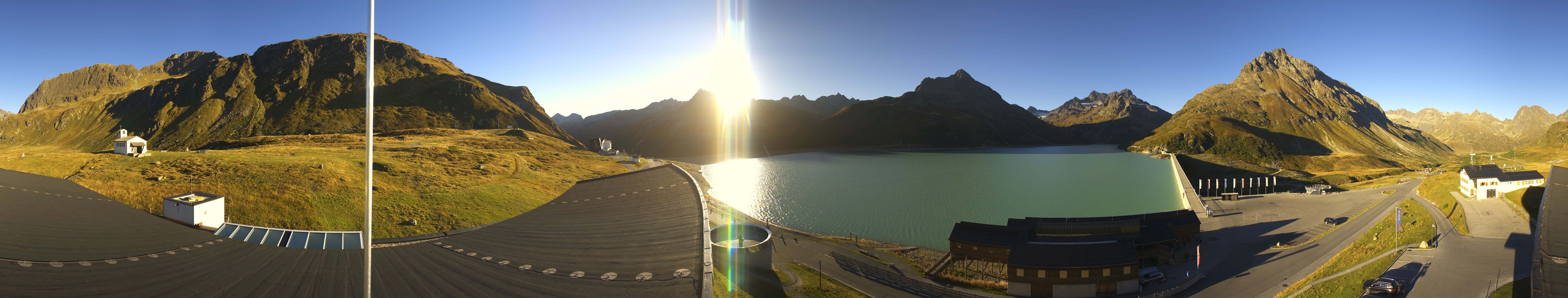 Archiv Foto Webcam Bielerhöhe: Silvretta Stausee