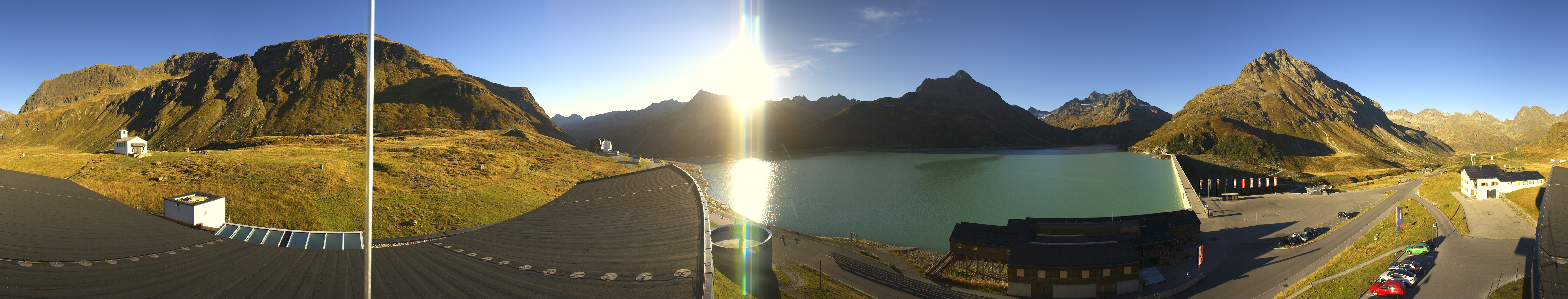 Archiv Foto Webcam Bielerhöhe: Silvretta Stausee