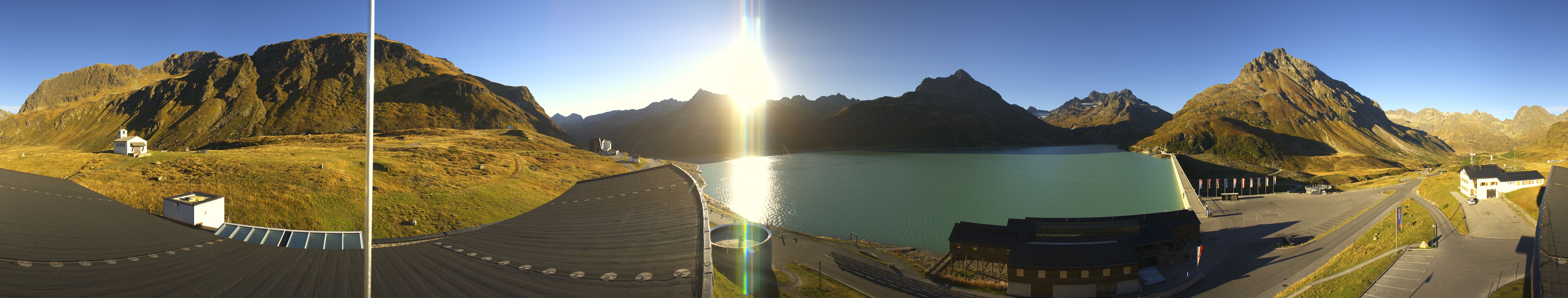 Archiv Foto Webcam Bielerhöhe: Silvretta Stausee