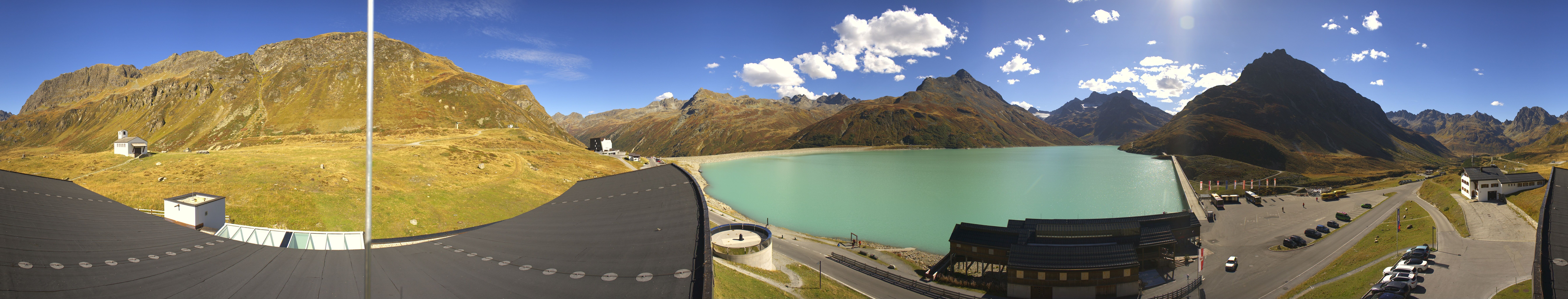 Archiv Foto Webcam Bielerhöhe: Silvretta Stausee