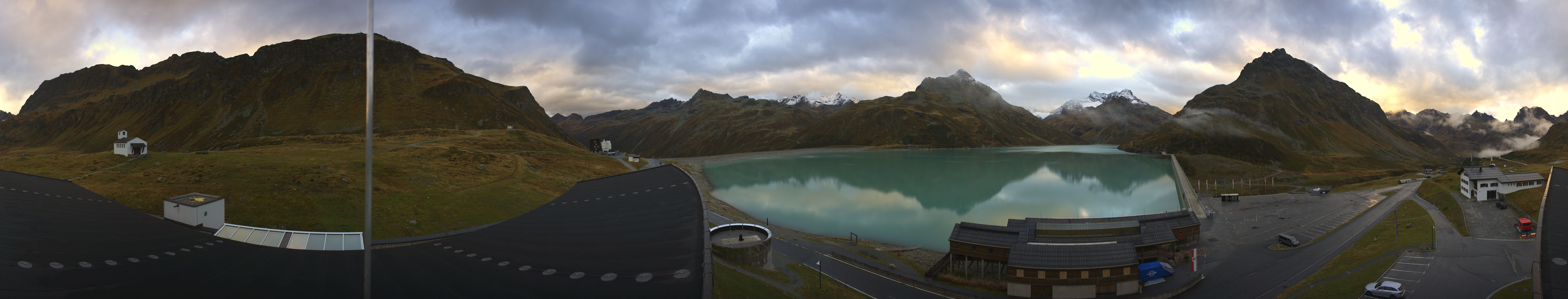 Archived image Webcam Silvretta barrier lake