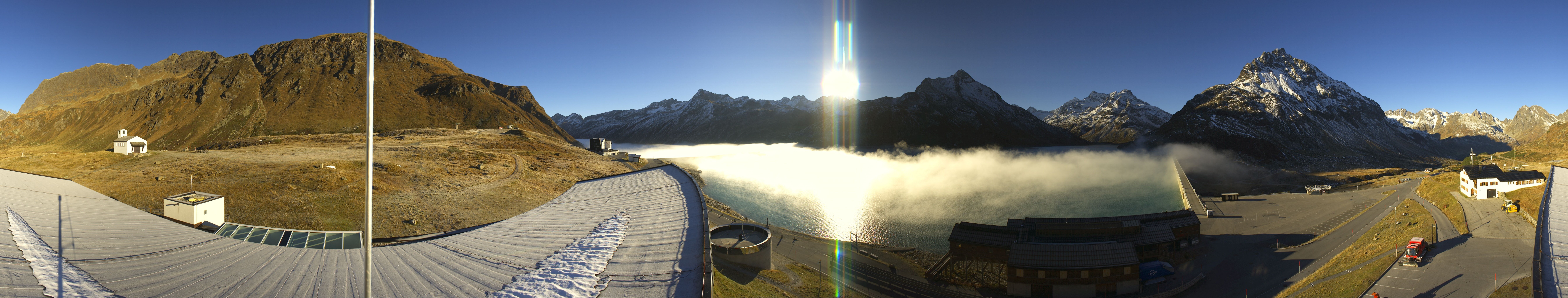 Archiv Foto Webcam Bielerhöhe: Silvretta Stausee