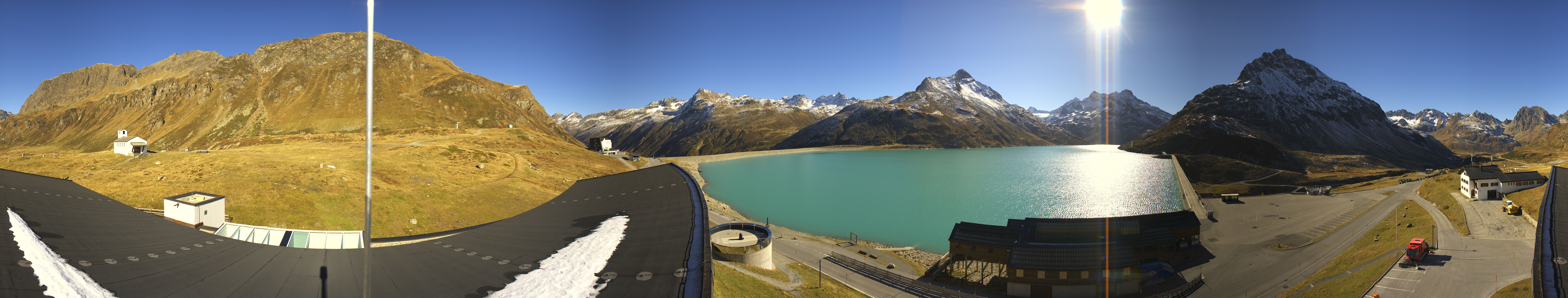 Archived image Webcam Silvretta barrier lake