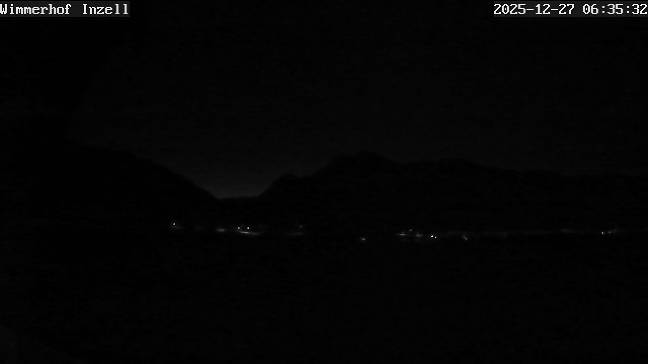 Archiv Foto Webcam Wimmerhof im Inzeller Tal