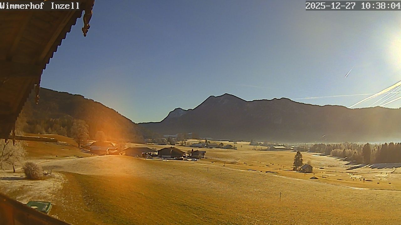 Archiv Foto Webcam Wimmerhof im Inzeller Tal