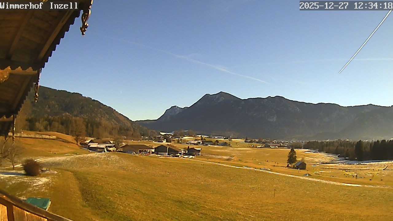 Archiv Foto Webcam Wimmerhof im Inzeller Tal