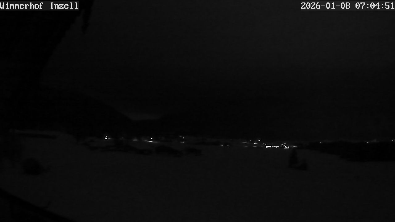 Archiv Foto Webcam Wimmerhof im Inzeller Tal