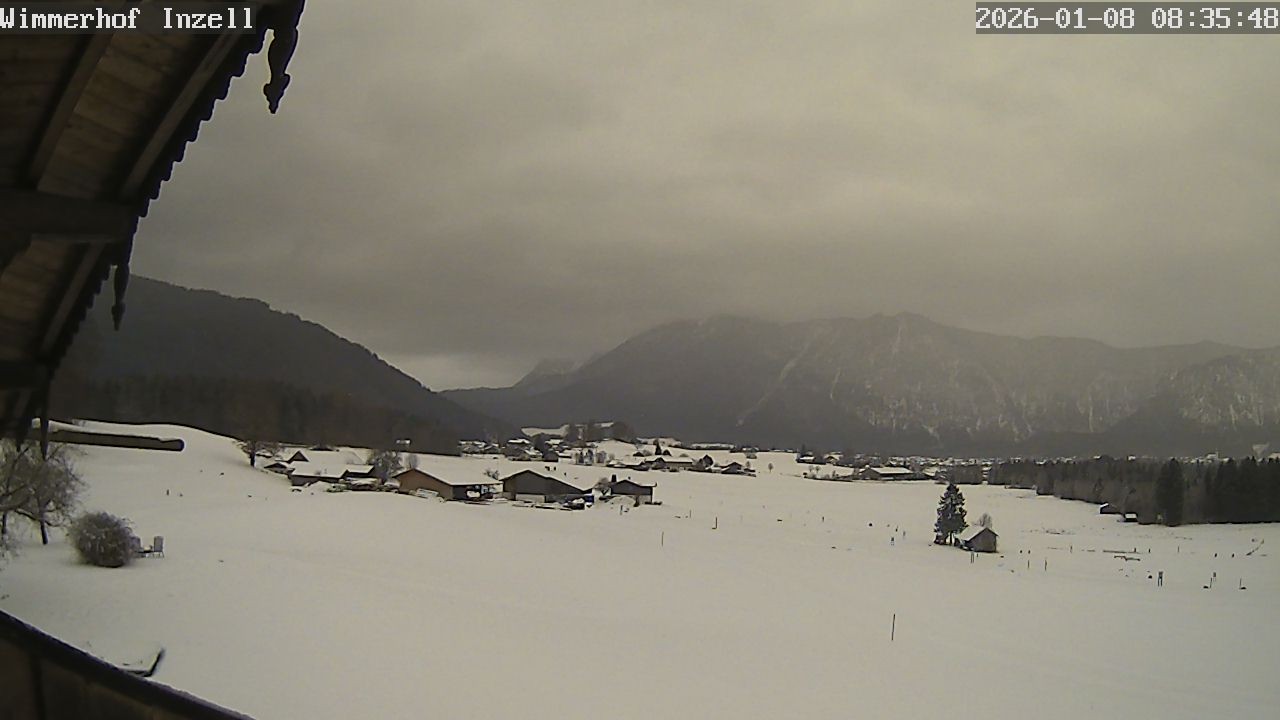 Archiv Foto Webcam Wimmerhof im Inzeller Tal