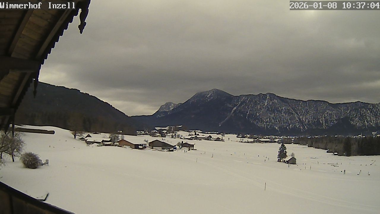 Archiv Foto Webcam Wimmerhof im Inzeller Tal