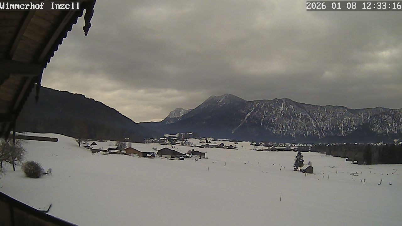 Archiv Foto Webcam Wimmerhof im Inzeller Tal
