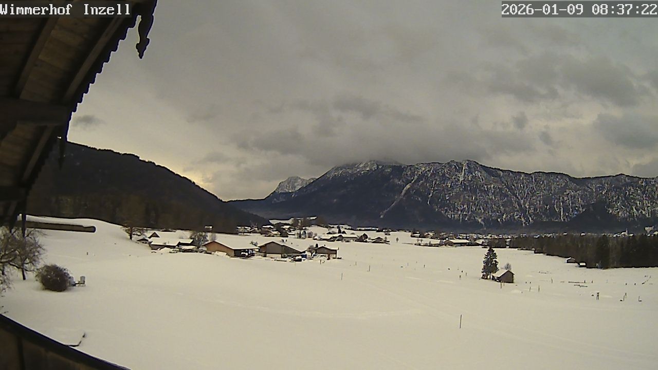 Archiv Foto Webcam Wimmerhof im Inzeller Tal