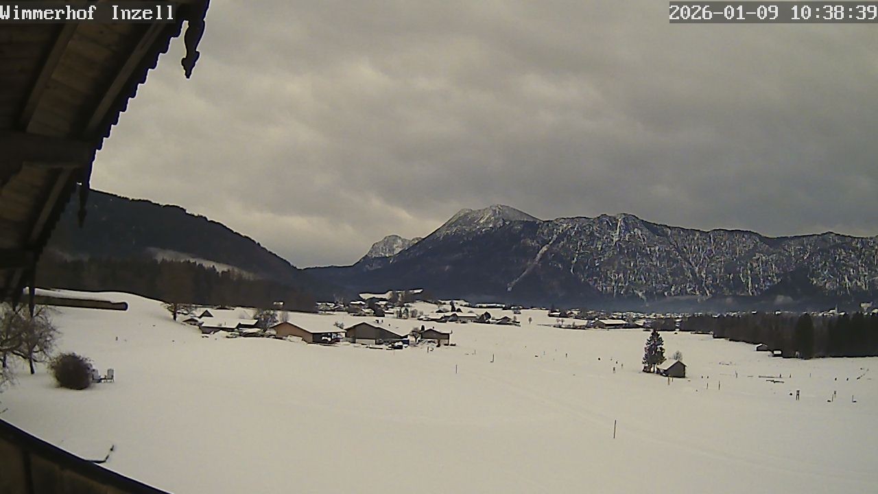 Archiv Foto Webcam Wimmerhof im Inzeller Tal