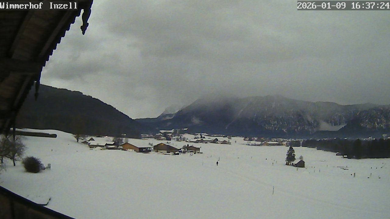 Archiv Foto Webcam Wimmerhof im Inzeller Tal