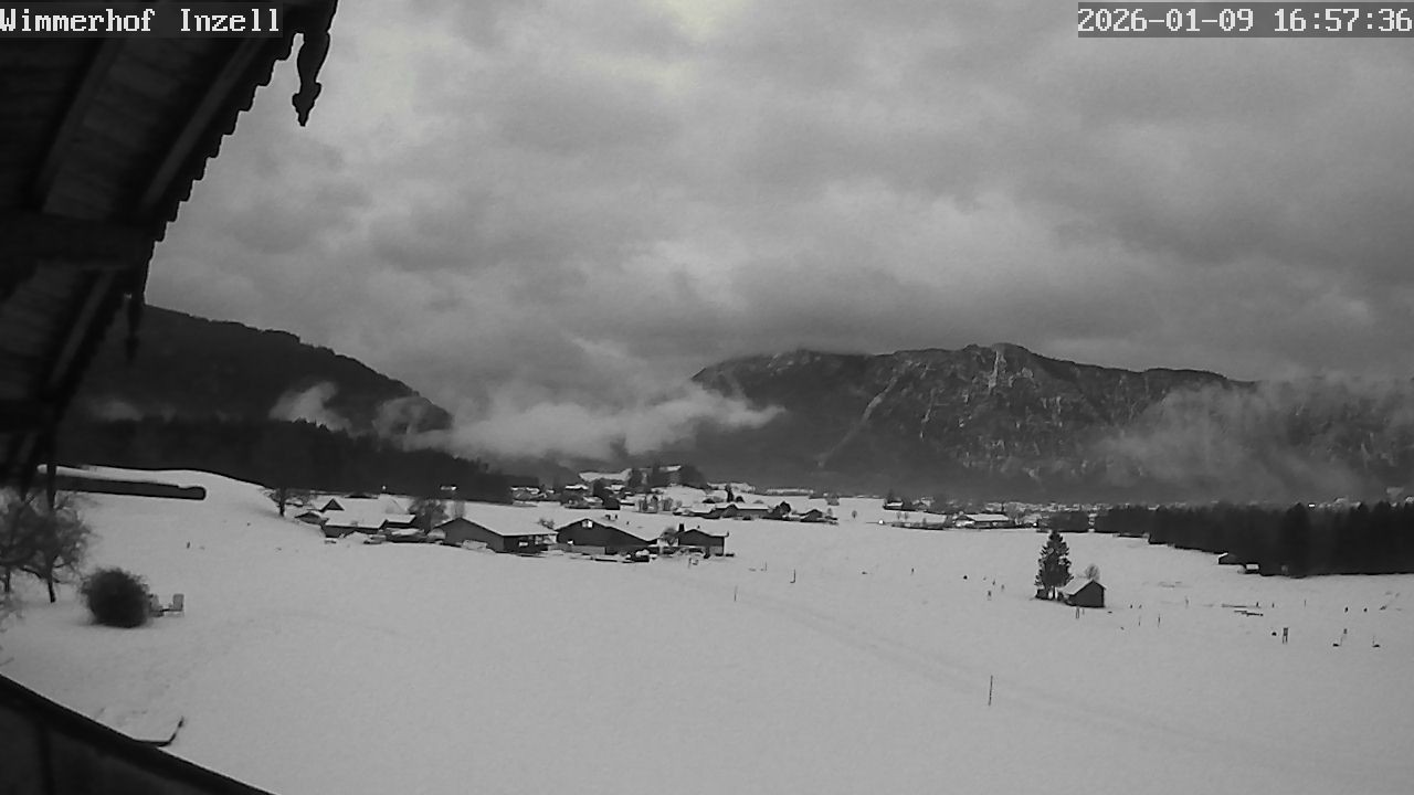 Archiv Foto Webcam Wimmerhof im Inzeller Tal