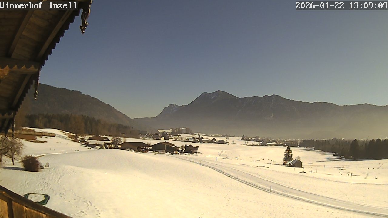 Archiv Foto Webcam Wimmerhof im Inzeller Tal