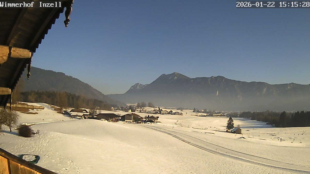 Archiv Foto Webcam Wimmerhof im Inzeller Tal