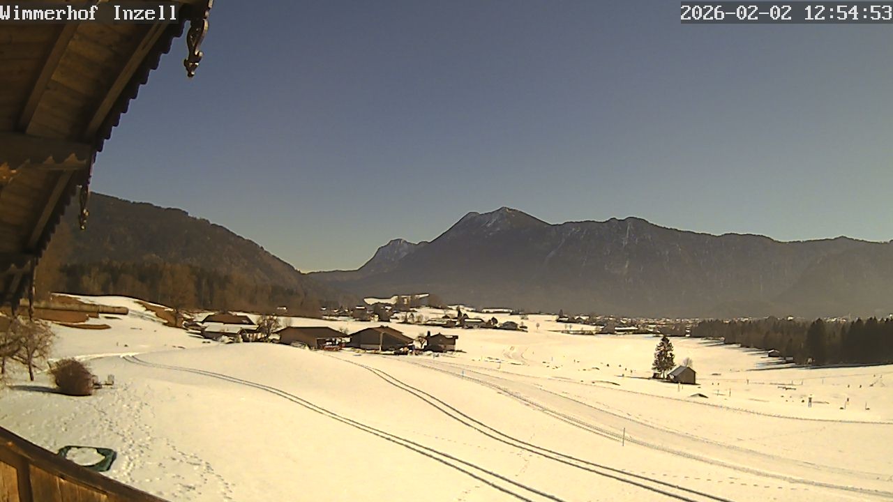 Archiv Foto Webcam Wimmerhof im Inzeller Tal