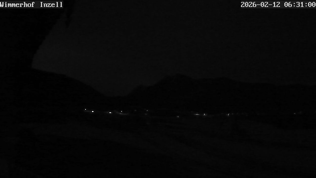 Archiv Foto Webcam Wimmerhof im Inzeller Tal