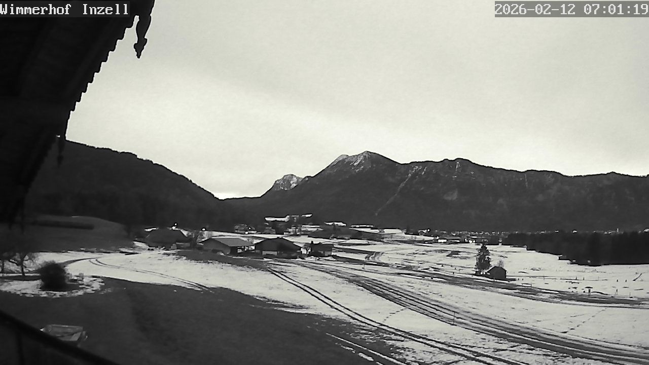 Archiv Foto Webcam Wimmerhof im Inzeller Tal
