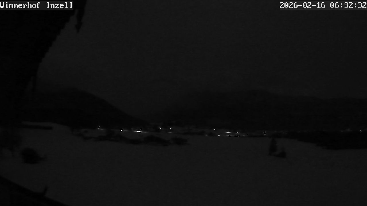 Archiv Foto Webcam Wimmerhof im Inzeller Tal