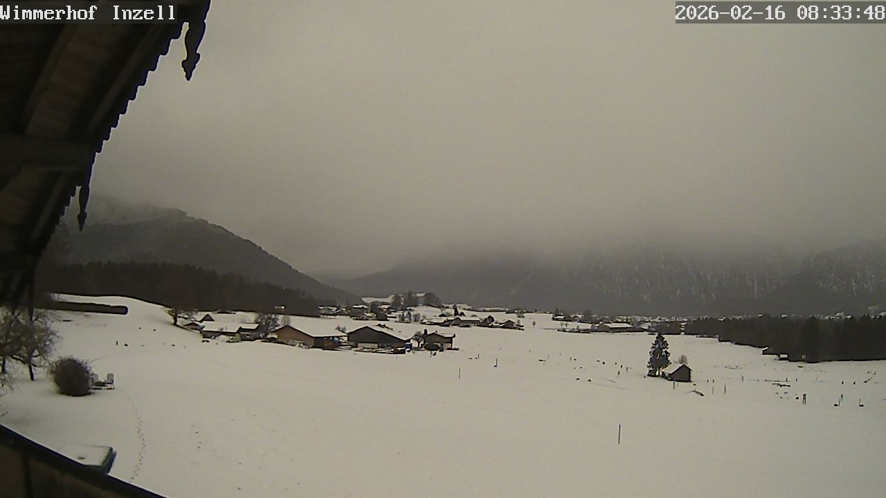 Archiv Foto Webcam Wimmerhof im Inzeller Tal