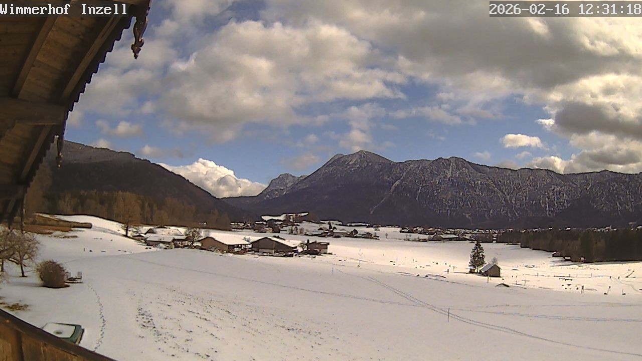 Archiv Foto Webcam Wimmerhof im Inzeller Tal