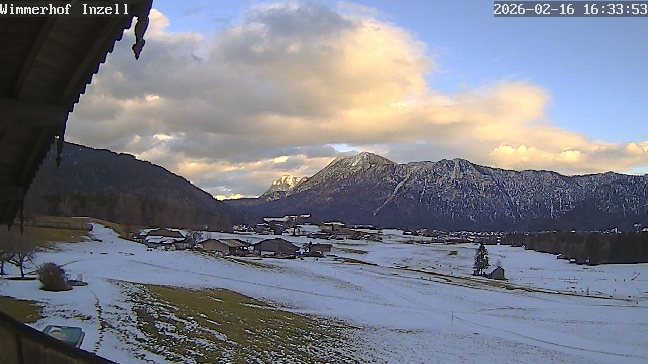 Archived image Webcam Inzell: Farmouse Wimmerhof
