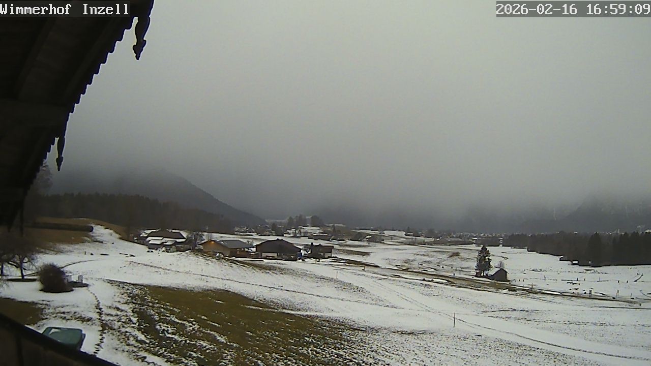 Archiv Foto Webcam Wimmerhof im Inzeller Tal
