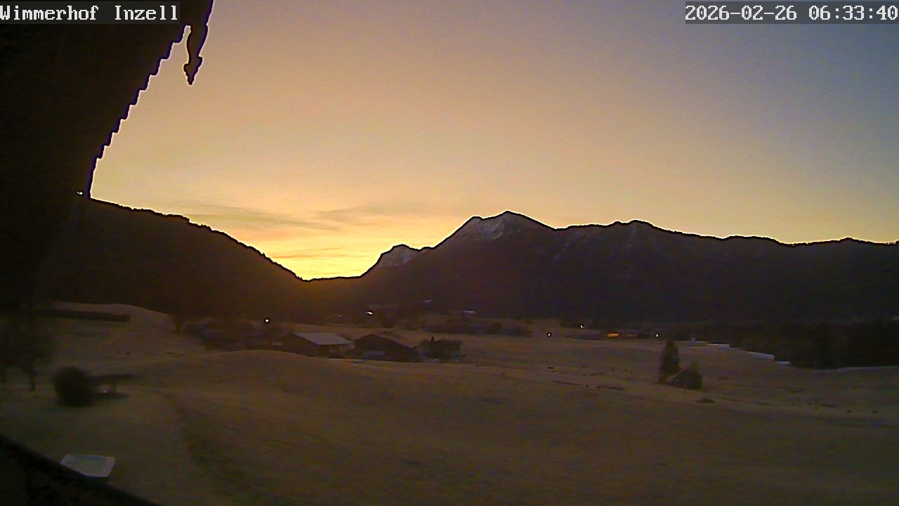 Archived image Webcam Inzell: Farmouse Wimmerhof