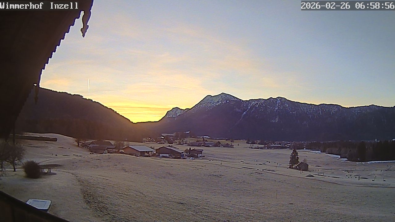 Archived image Webcam Inzell: Farmouse Wimmerhof