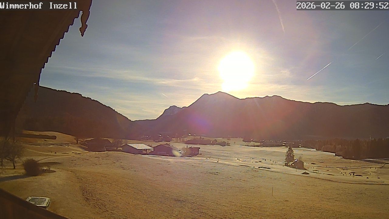 Archived image Webcam Inzell: Farmouse Wimmerhof