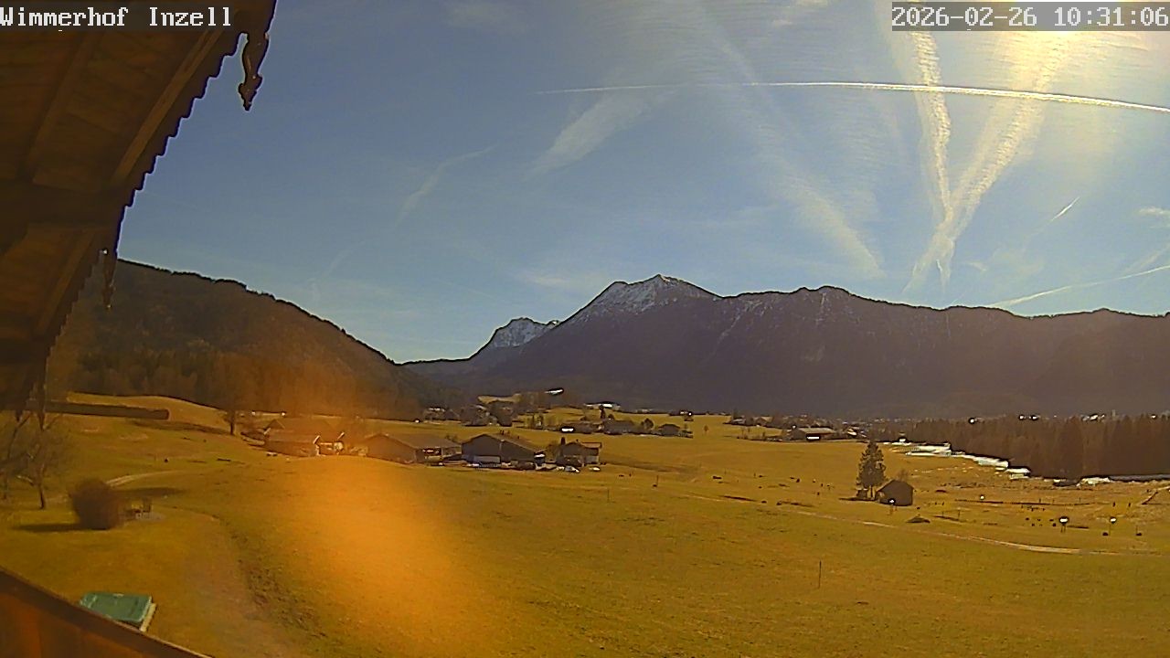 Archived image Webcam Inzell: Farmouse Wimmerhof