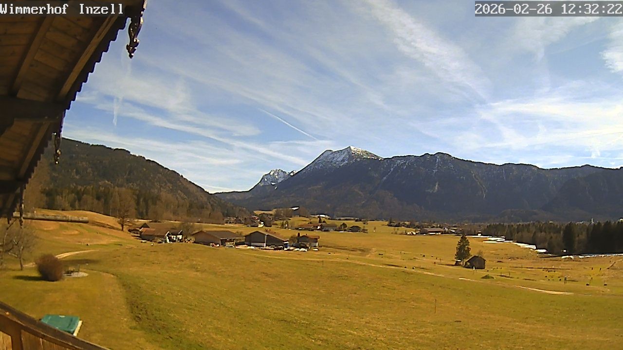 Archived image Webcam Inzell: Farmouse Wimmerhof