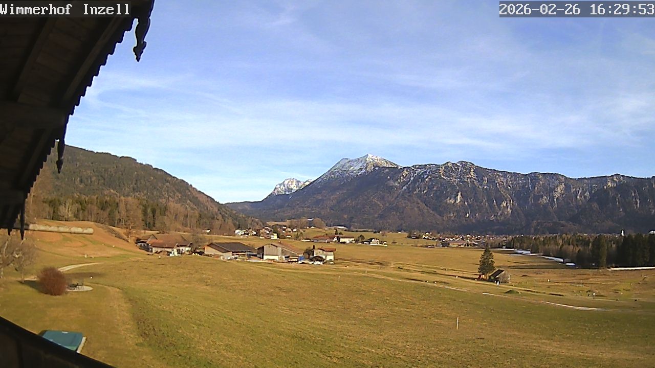 Archived image Webcam Inzell: Farmouse Wimmerhof