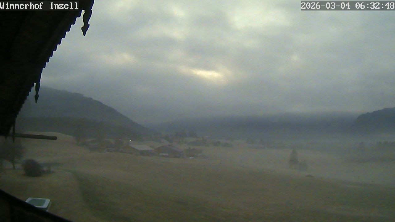 Archiv Foto Webcam Wimmerhof im Inzeller Tal