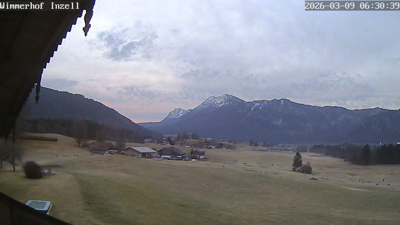 Archiv Foto Webcam Wimmerhof im Inzeller Tal
