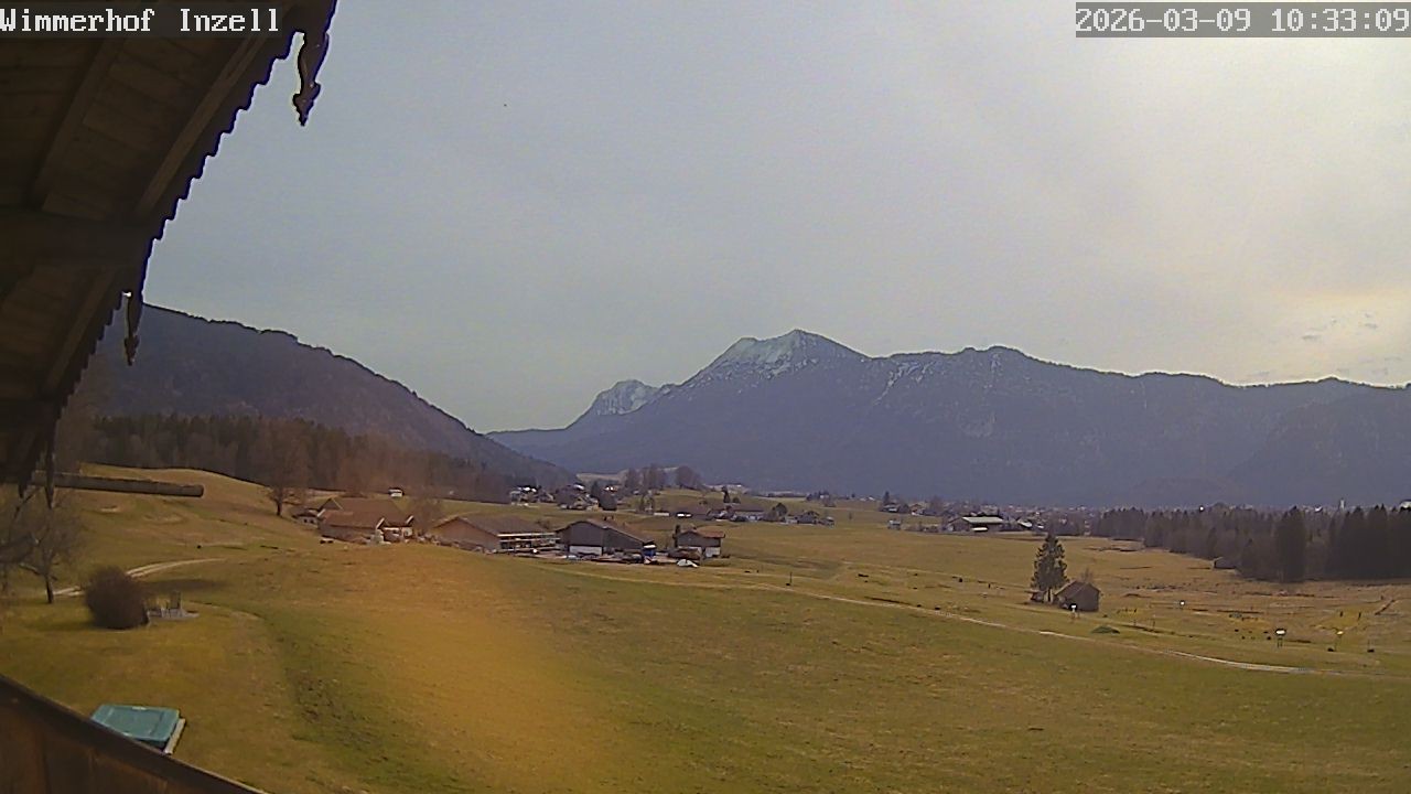 Archiv Foto Webcam Wimmerhof im Inzeller Tal