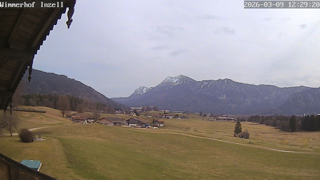 Archiv Foto Webcam Wimmerhof im Inzeller Tal
