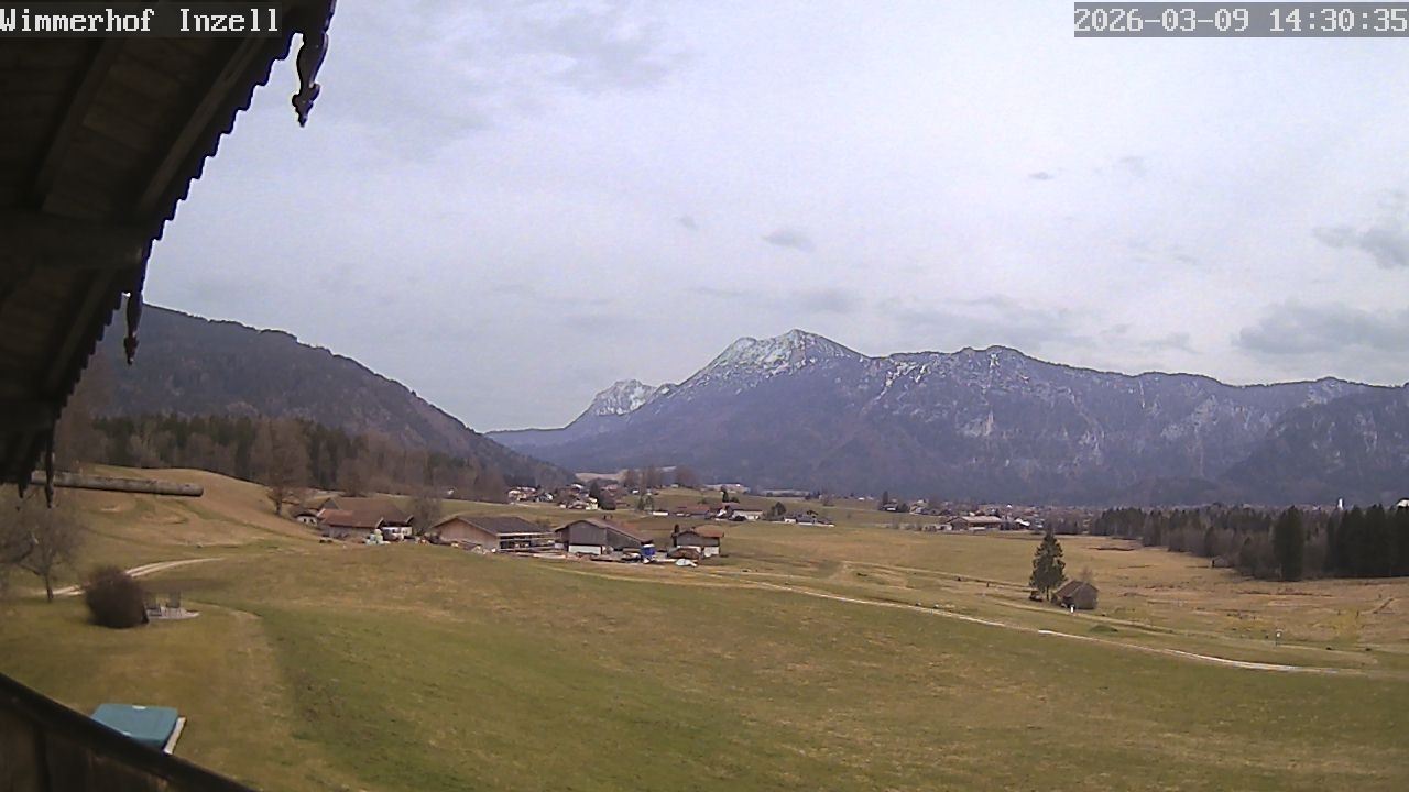 Archiv Foto Webcam Wimmerhof im Inzeller Tal