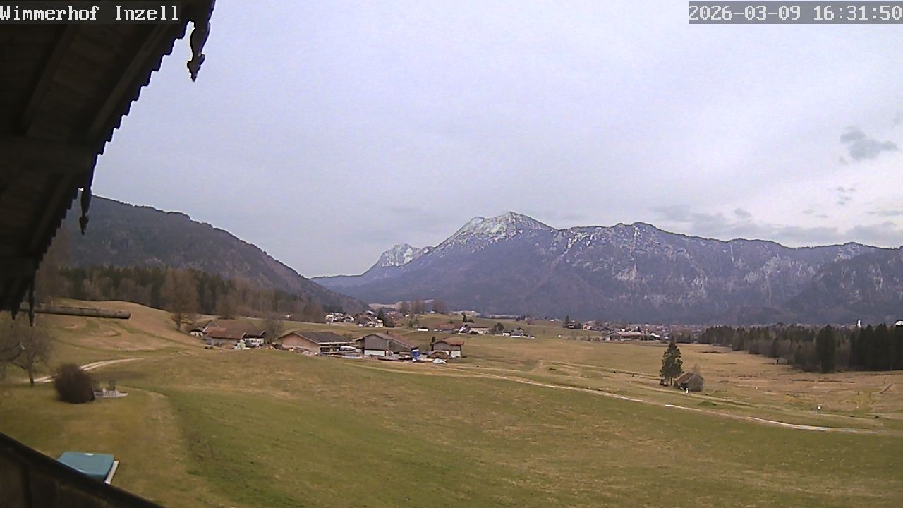 Archiv Foto Webcam Wimmerhof im Inzeller Tal